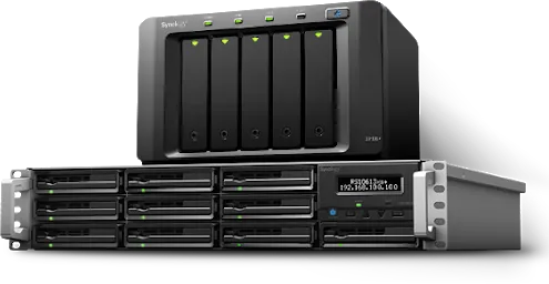 Desktop and rack-mounted NAS storage units